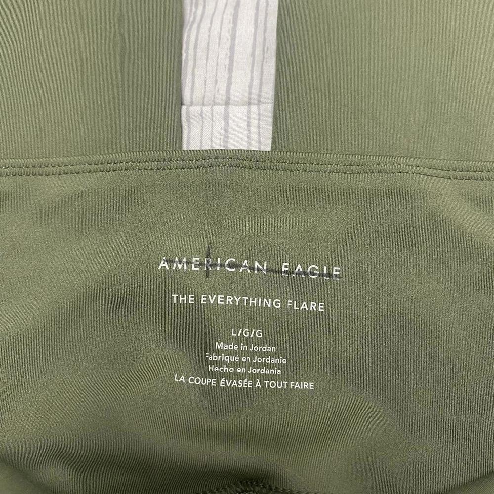 American Eagle Sage Green Flare leggings - Picture 4 of 4